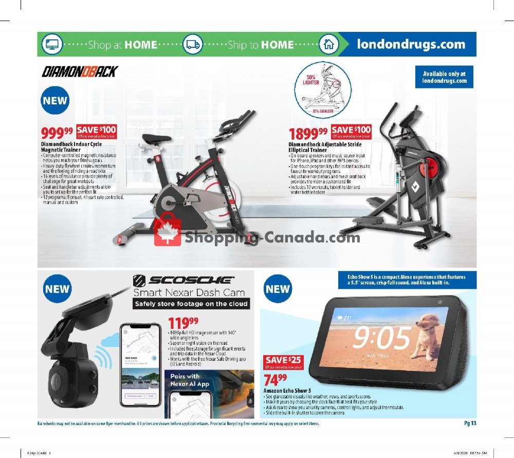 London Drugs flyer from Friday April 24, 2020 to Wednesday April 29, 2020 - page 13