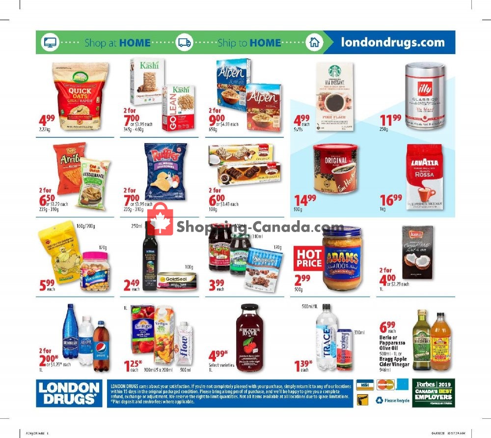 London Drugs flyer from Friday April 24, 2020 to Wednesday April 29, 2020 - page 21