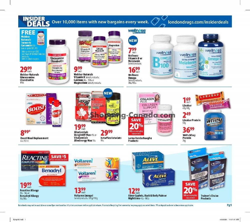 London Drugs flyer from Friday April 24, 2020 to Wednesday April 29, 2020 - page 5