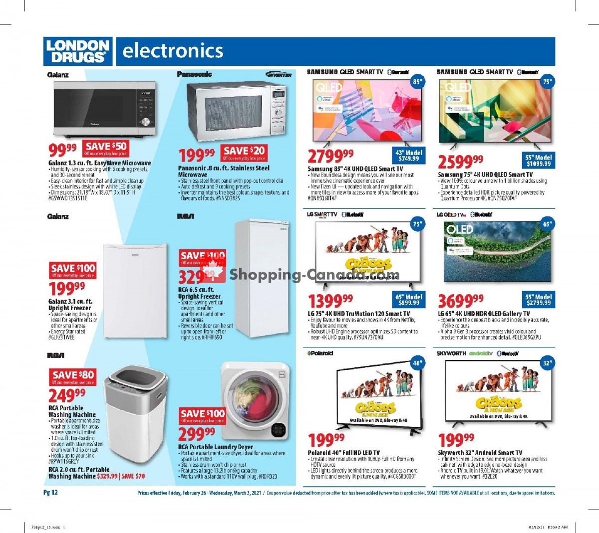 London Drugs flyer from Friday February 26, 2021 to Wednesday March 3, 2021 - page 14