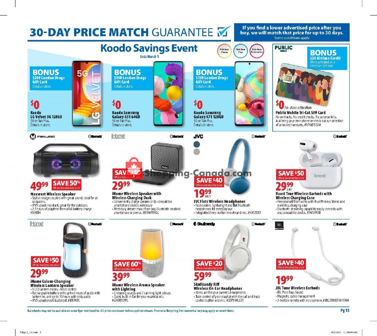 London Drugs flyer from Friday February 26, 2021 to Wednesday March 3, 2021 - page 15