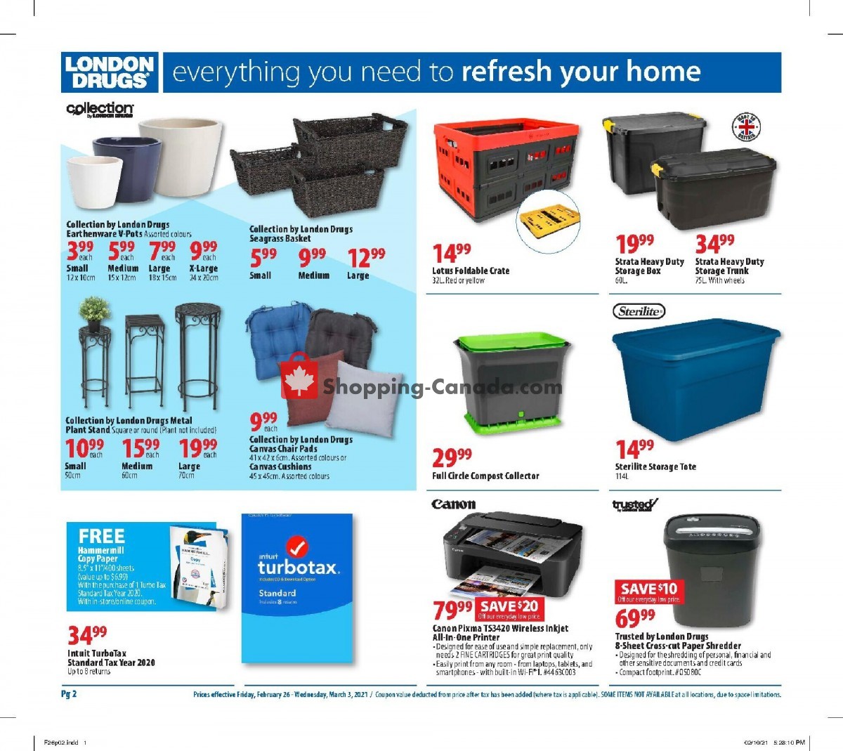 London Drugs flyer from Friday February 26, 2021 to Wednesday March 3, 2021 - page 3