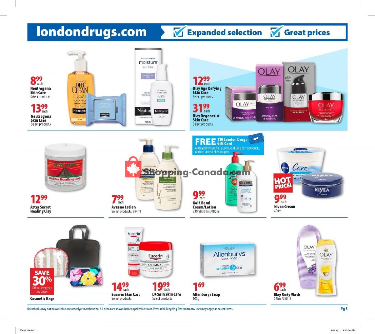 London Drugs flyer from Friday February 26, 2021 to Wednesday March 3, 2021 - page 4