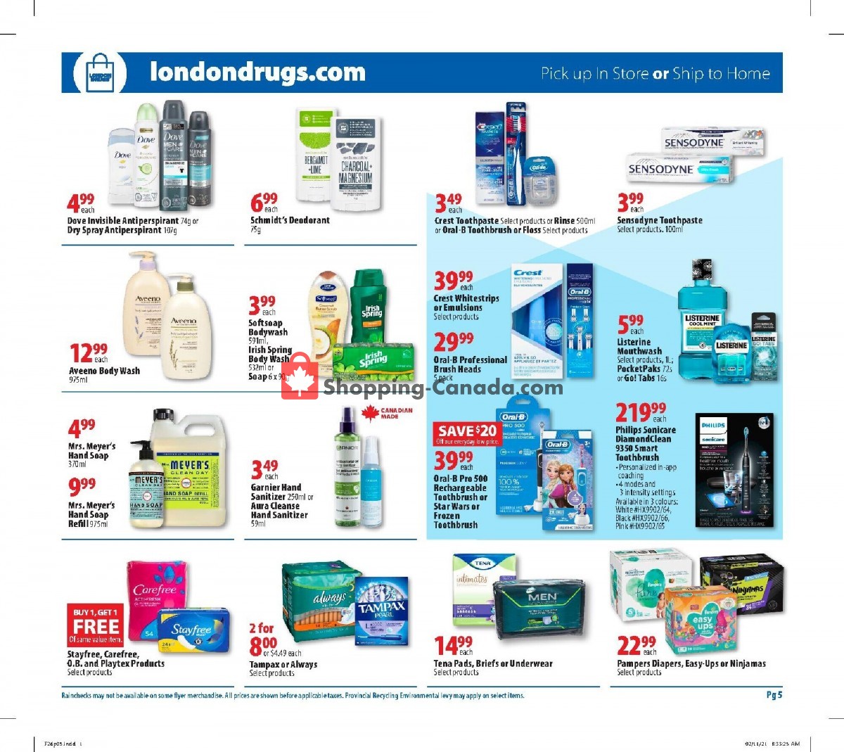 London Drugs flyer from Friday February 26, 2021 to Wednesday March 3, 2021 - page 6