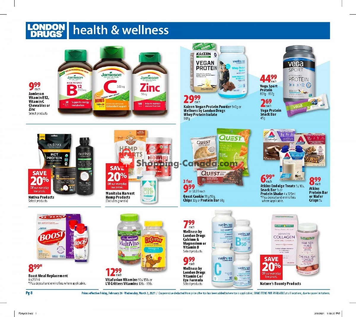 London Drugs flyer from Friday February 26, 2021 to Wednesday March 3, 2021 - page 9