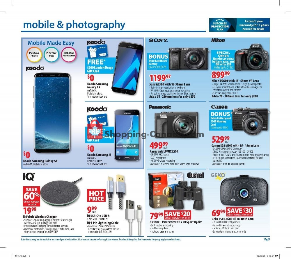 London Drugs flyer from Friday February 22, 2019 to Wednesday February 27, 2019 - page 6