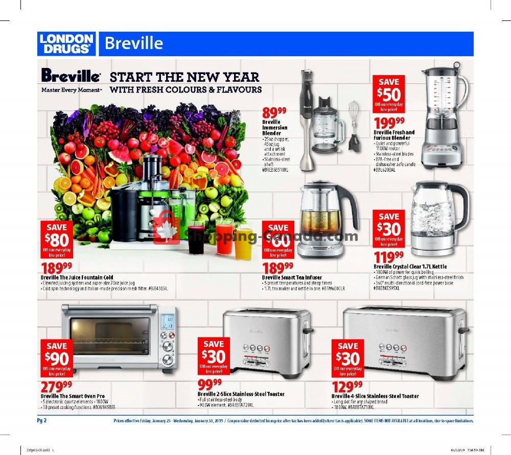 London Drugs flyer from Friday January 25, 2019 to Wednesday January 30, 2019 - page 2