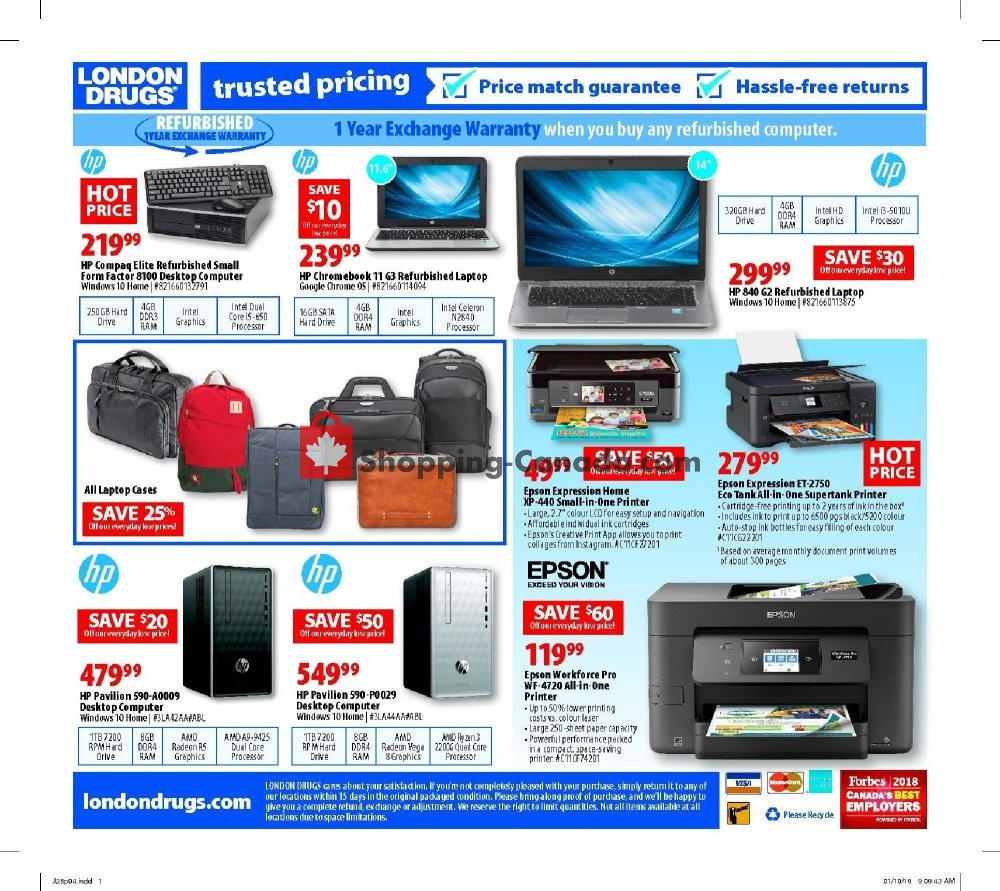 London Drugs flyer from Friday January 25, 2019 to Wednesday January 30, 2019 - page 6