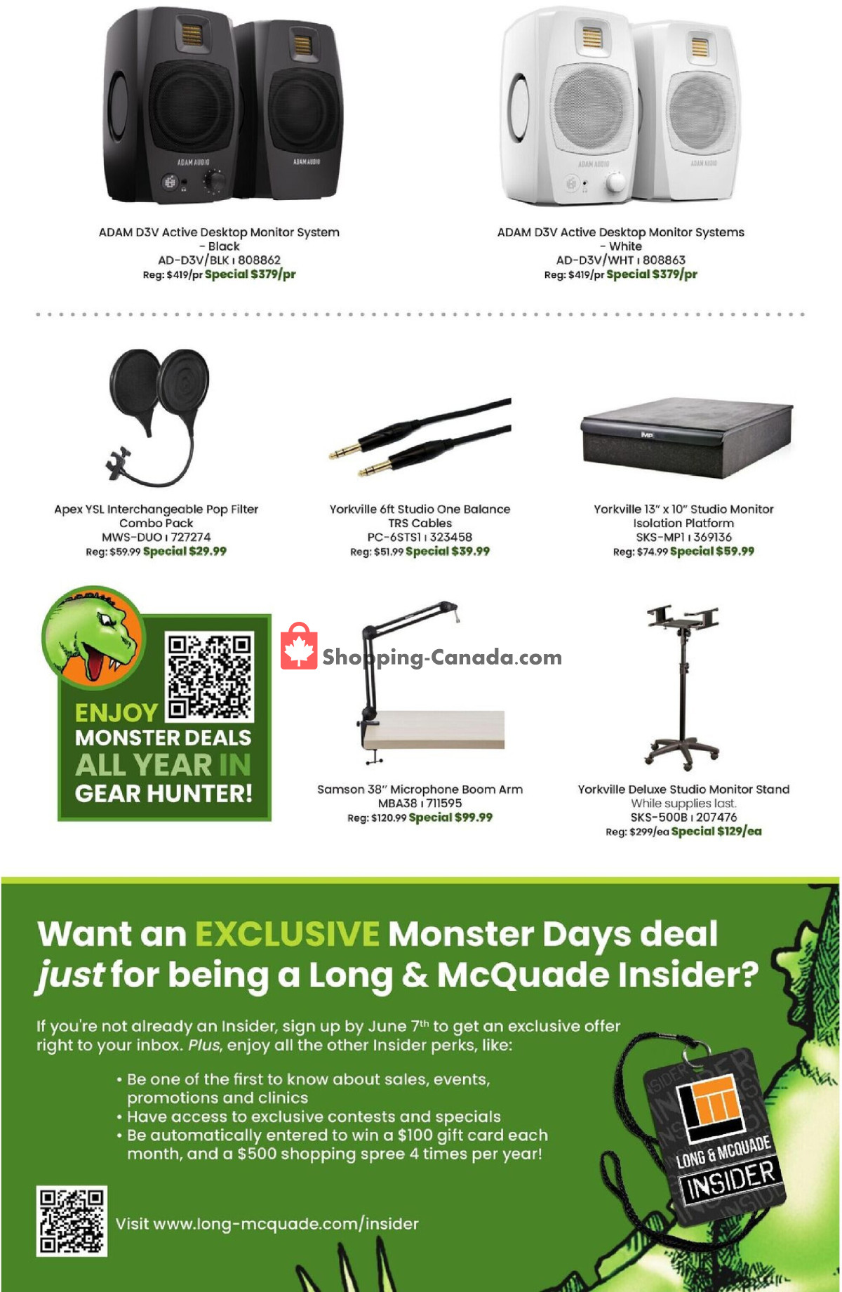 Long & McQuade flyer from Friday May 29, 2026 to Tuesday June 30, 2026 - page 23