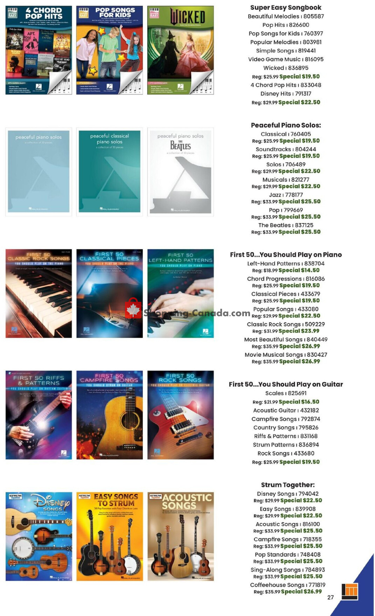 Long & McQuade flyer from Friday May 29, 2026 to Tuesday June 30, 2026 - page 27