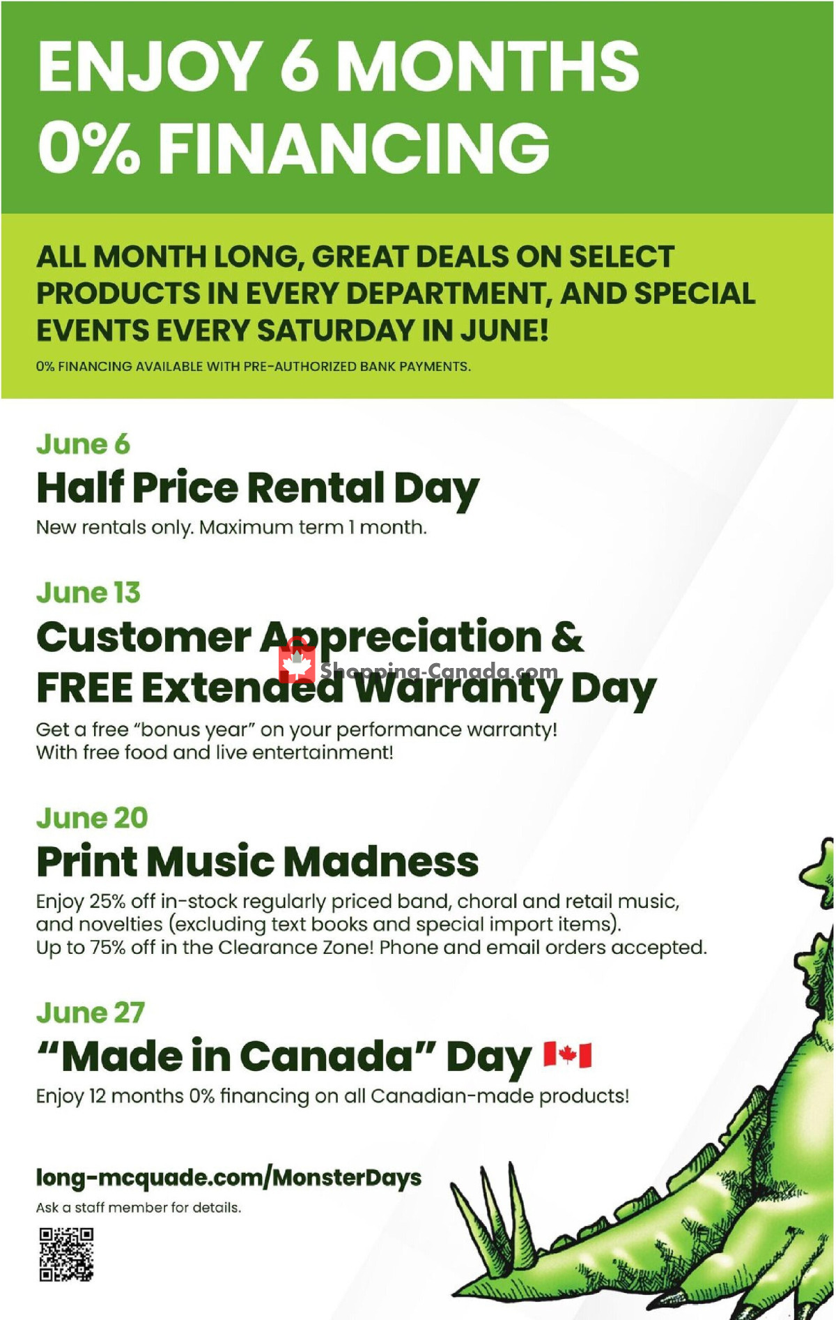 Long & McQuade flyer from Friday May 29, 2026 to Tuesday June 30, 2026 - page 29
