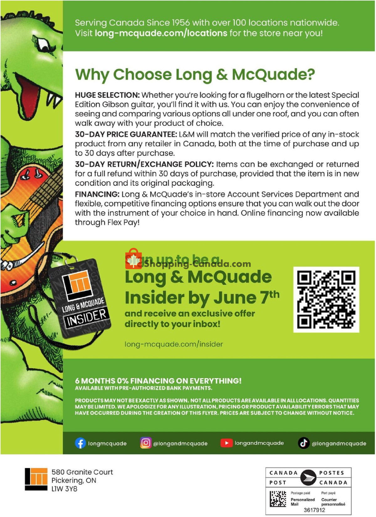 Long & McQuade flyer from Friday May 29, 2026 to Tuesday June 30, 2026 - page 40