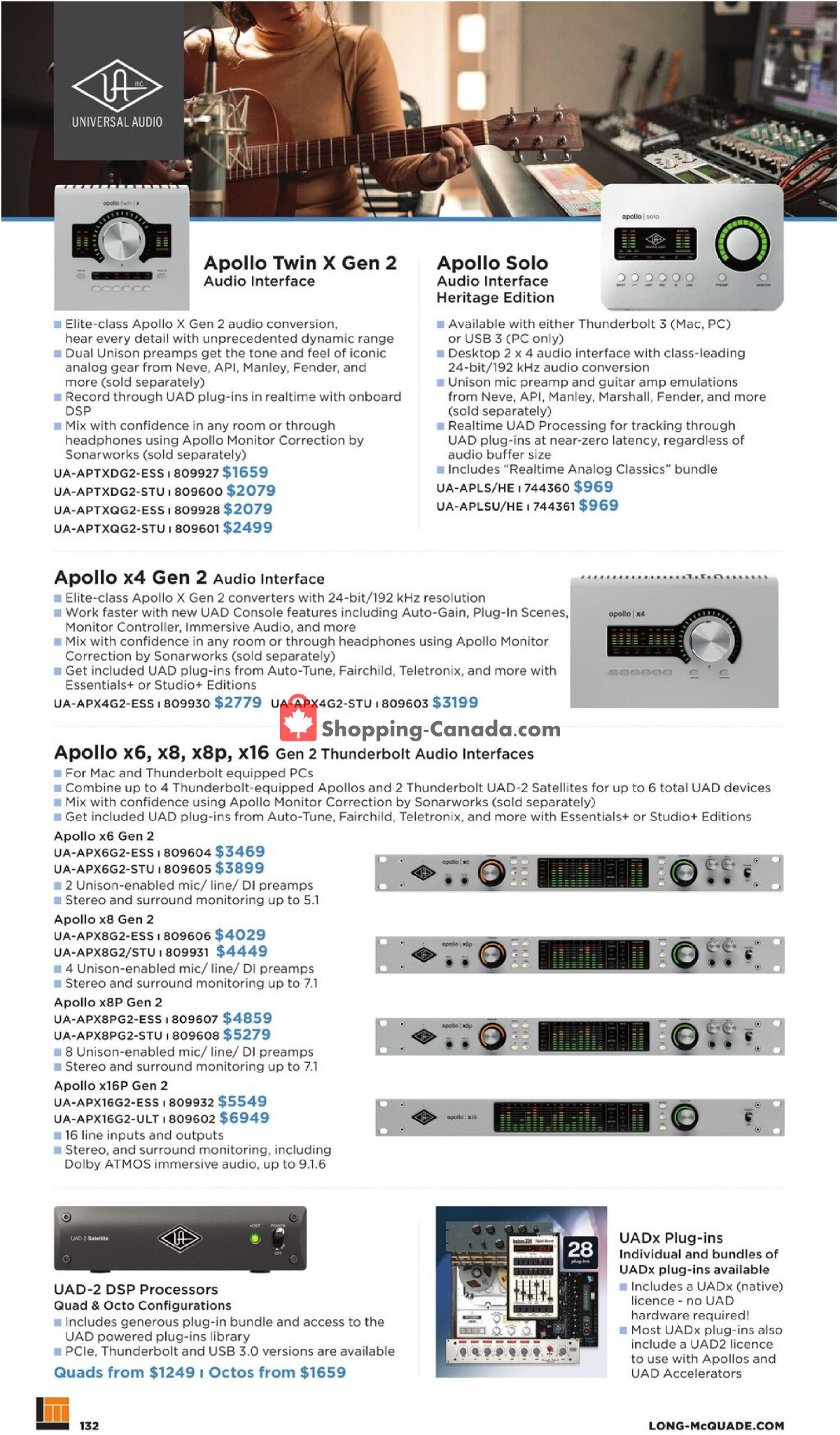Long & McQuade flyer from Wednesday October 1, 2025 to Friday July 31, 2026 - page 132