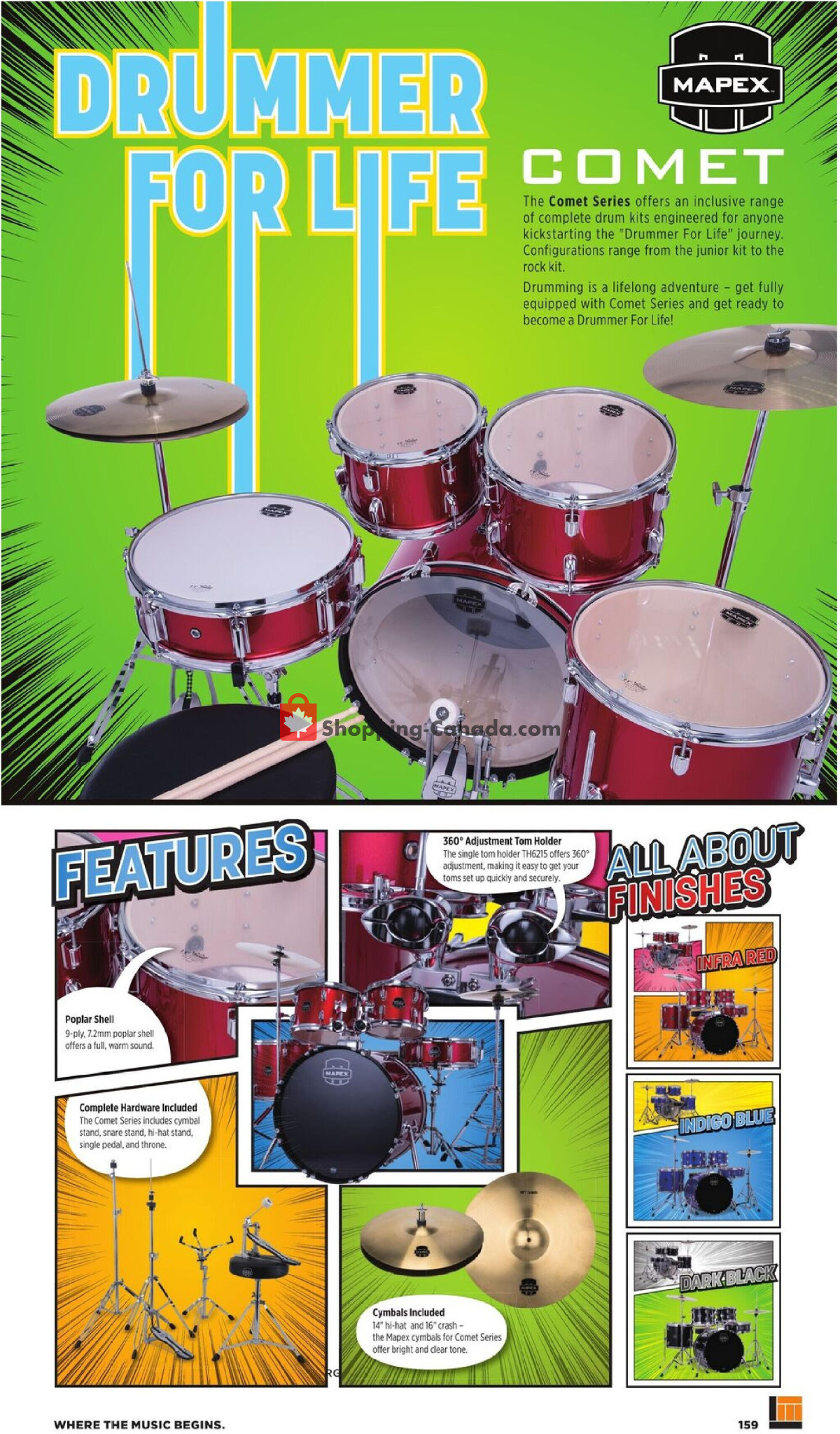 Long & McQuade flyer from Wednesday October 1, 2025 to Friday July 31, 2026 - page 159