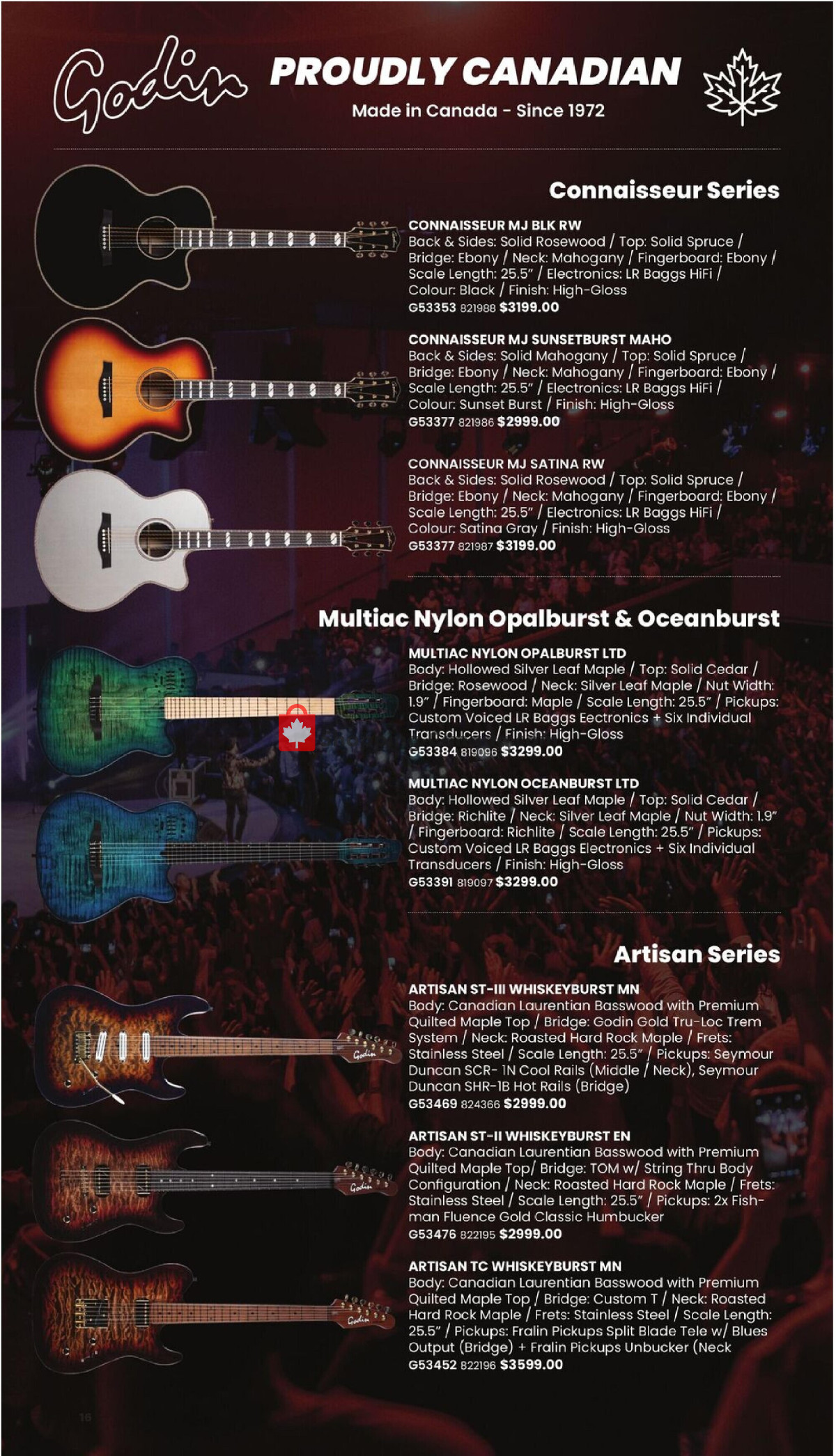 Long & McQuade flyer from Wednesday October 1, 2025 to Friday July 31, 2026 - page 16