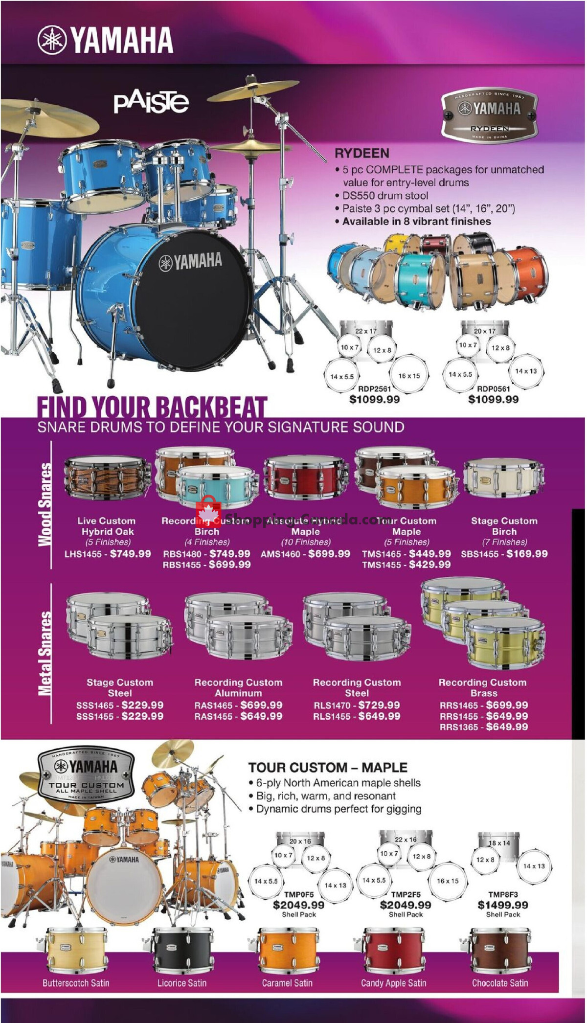 Long & McQuade flyer from Wednesday October 1, 2025 to Friday July 31, 2026 - page 164