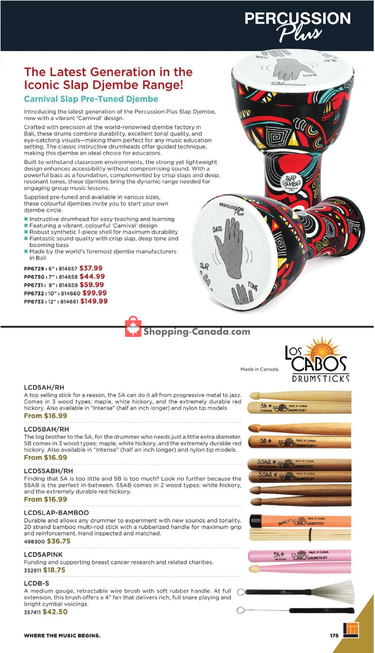 Long & McQuade flyer from Wednesday October 1, 2025 to Friday July 31, 2026 - page 175