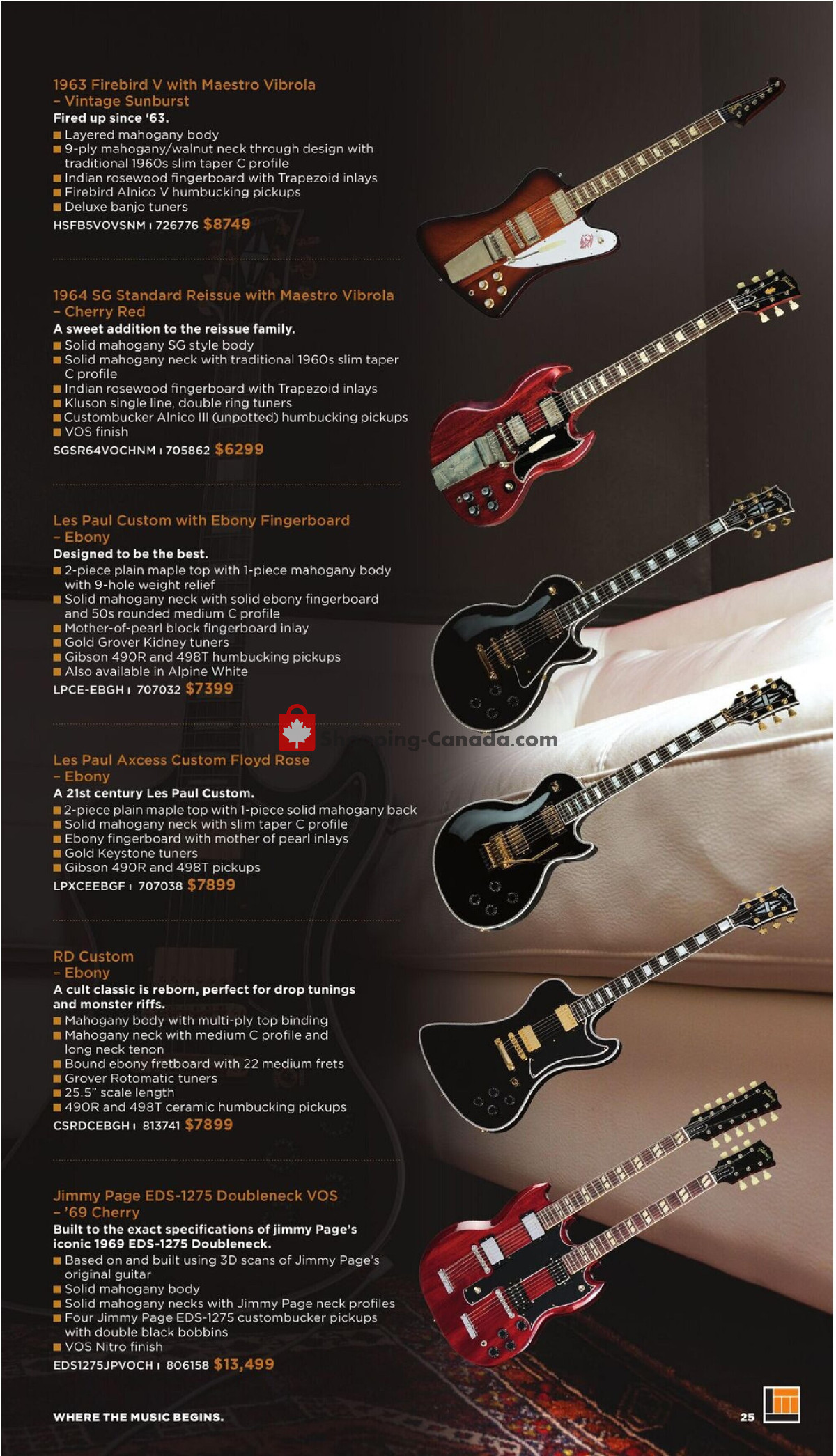 Long & McQuade flyer from Wednesday October 1, 2025 to Friday July 31, 2026 - page 25