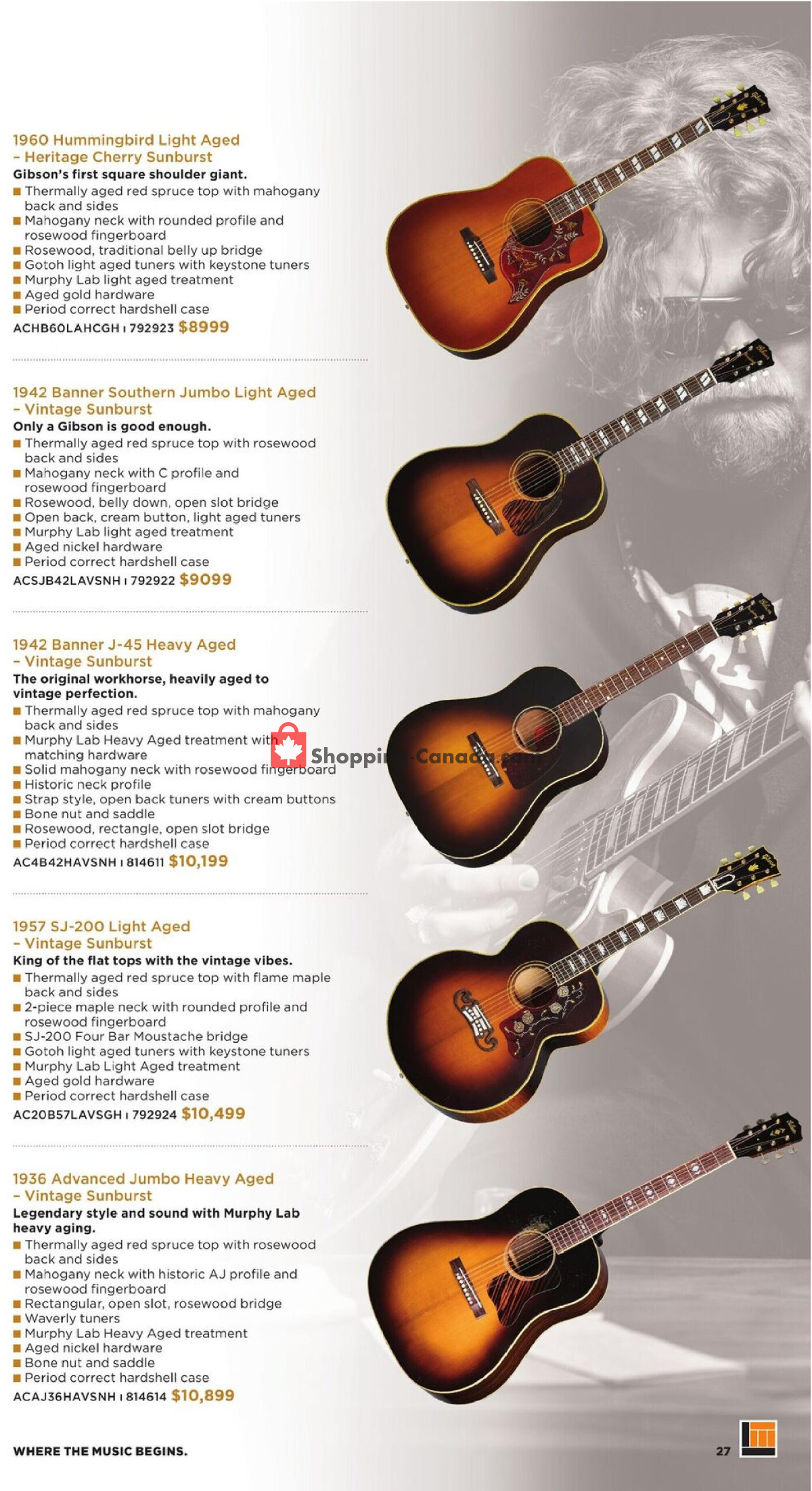 Long & McQuade flyer from Wednesday October 1, 2025 to Friday July 31, 2026 - page 27