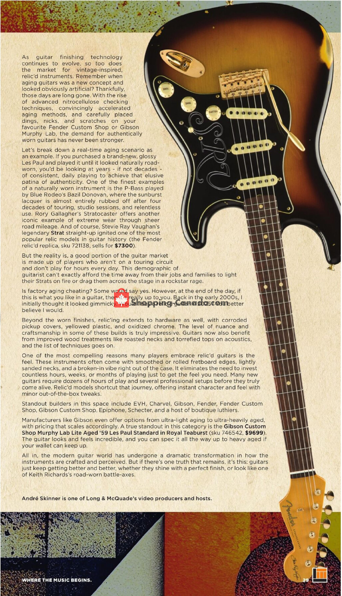 Long & McQuade flyer from Wednesday October 1, 2025 to Friday July 31, 2026 - page 29