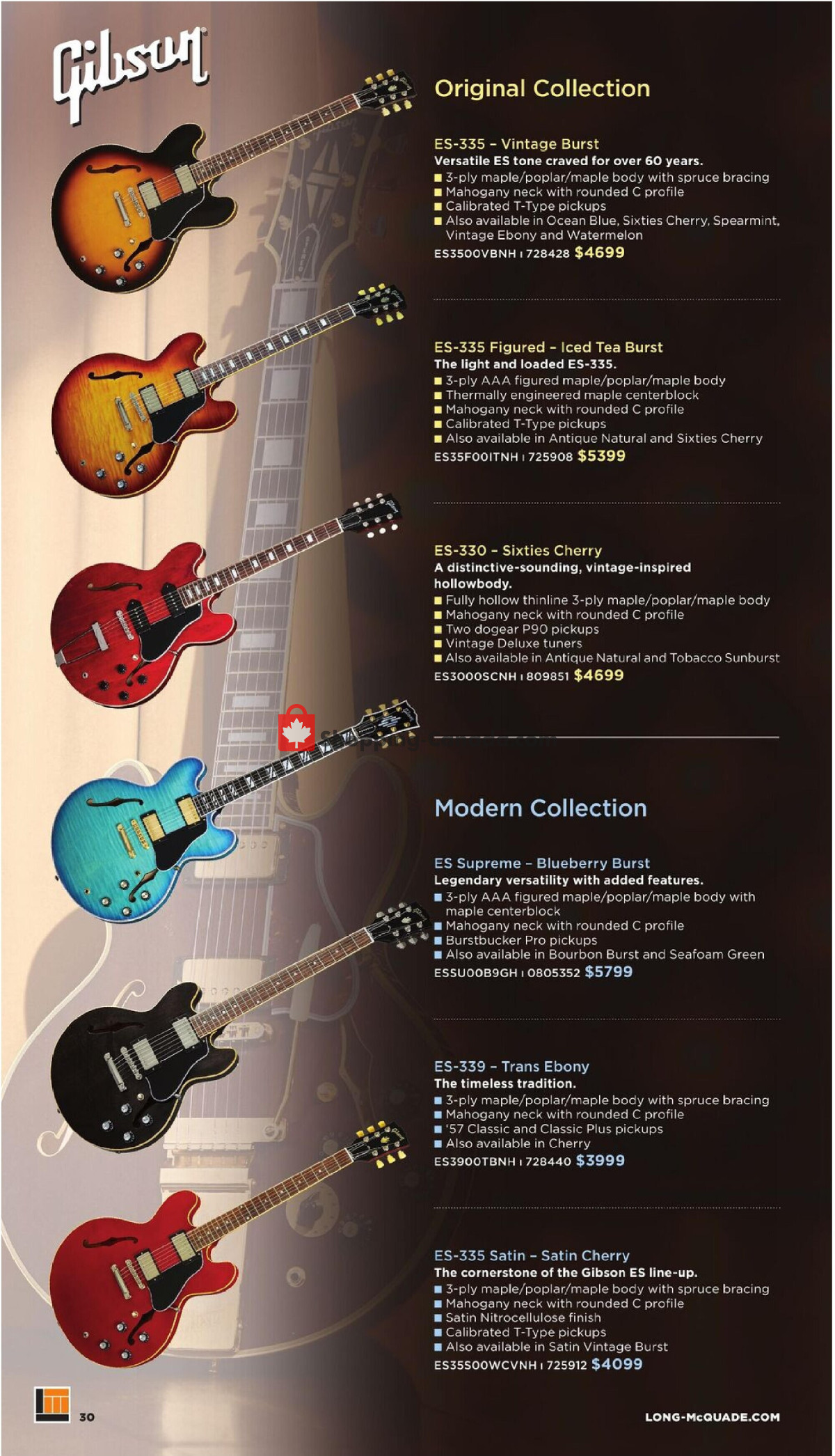 Long & McQuade flyer from Wednesday October 1, 2025 to Friday July 31, 2026 - page 30