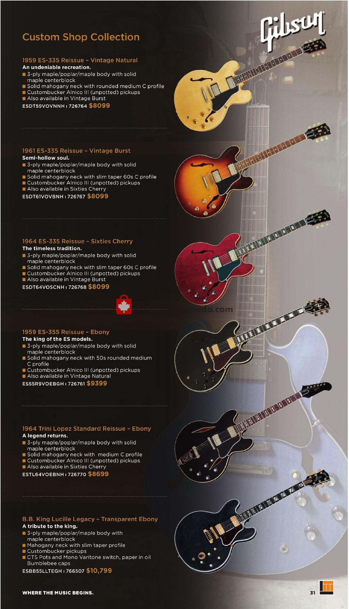 Long & McQuade flyer from Wednesday October 1, 2025 to Friday July 31, 2026 - page 31