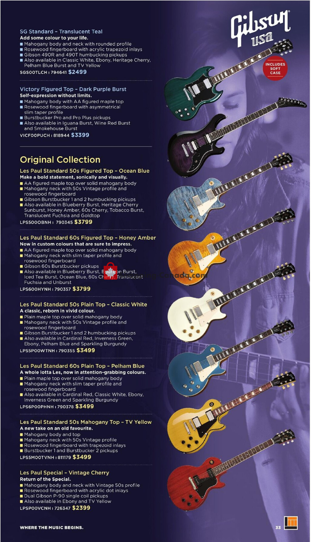 Long & McQuade flyer from Wednesday October 1, 2025 to Friday July 31, 2026 - page 33