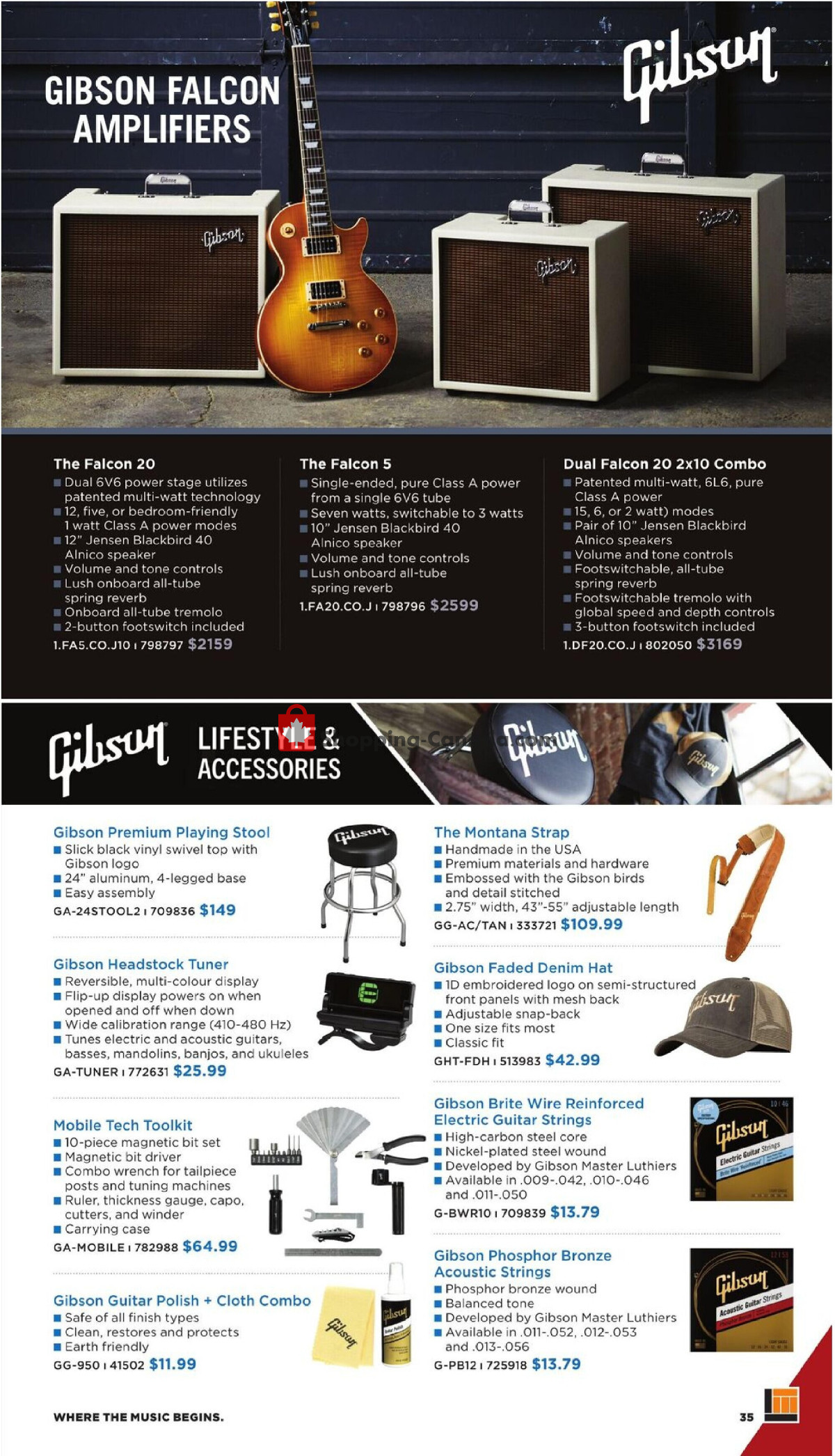 Long & McQuade flyer from Wednesday October 1, 2025 to Friday July 31, 2026 - page 35