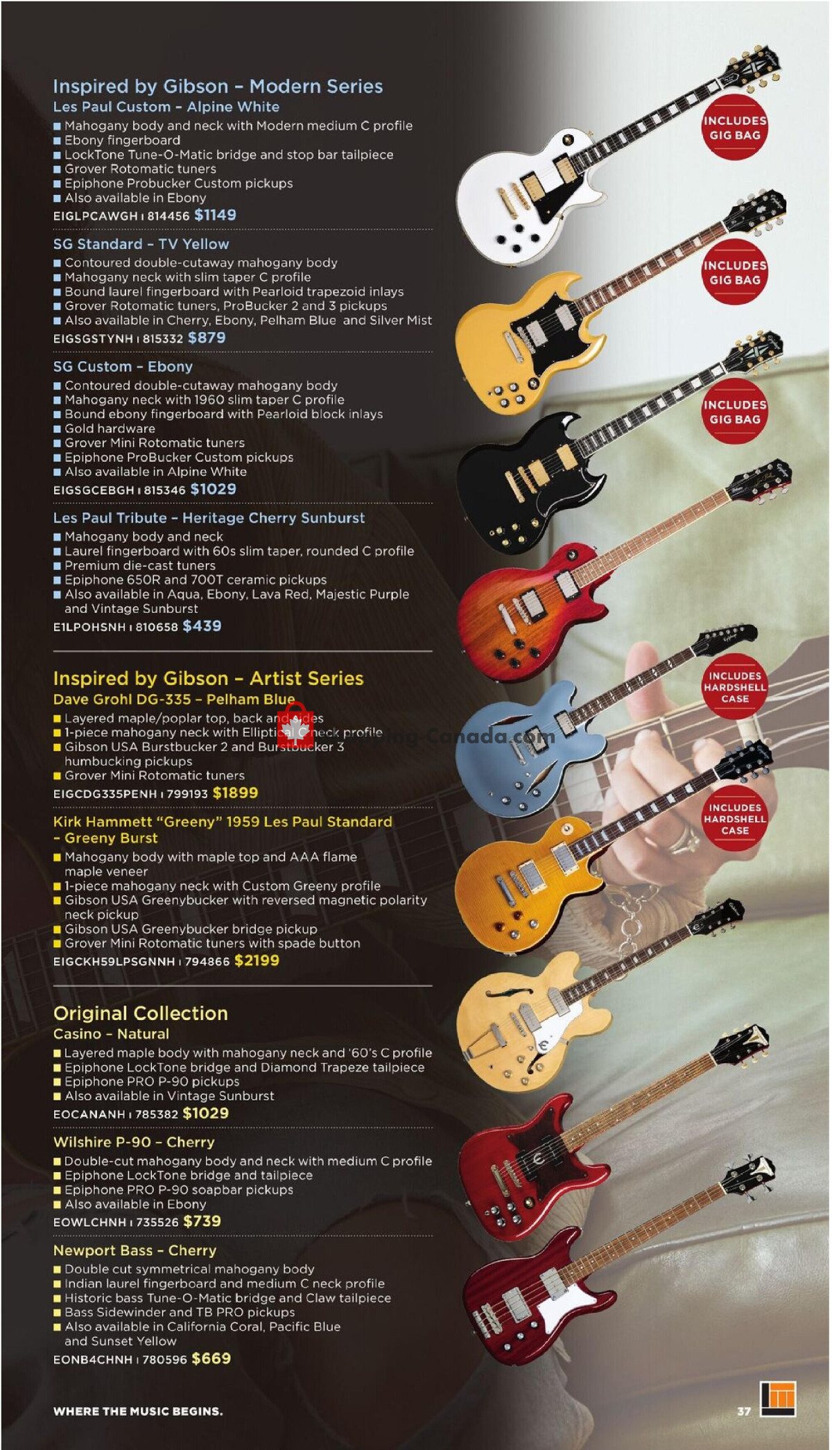 Long & McQuade flyer from Wednesday October 1, 2025 to Friday July 31, 2026 - page 37
