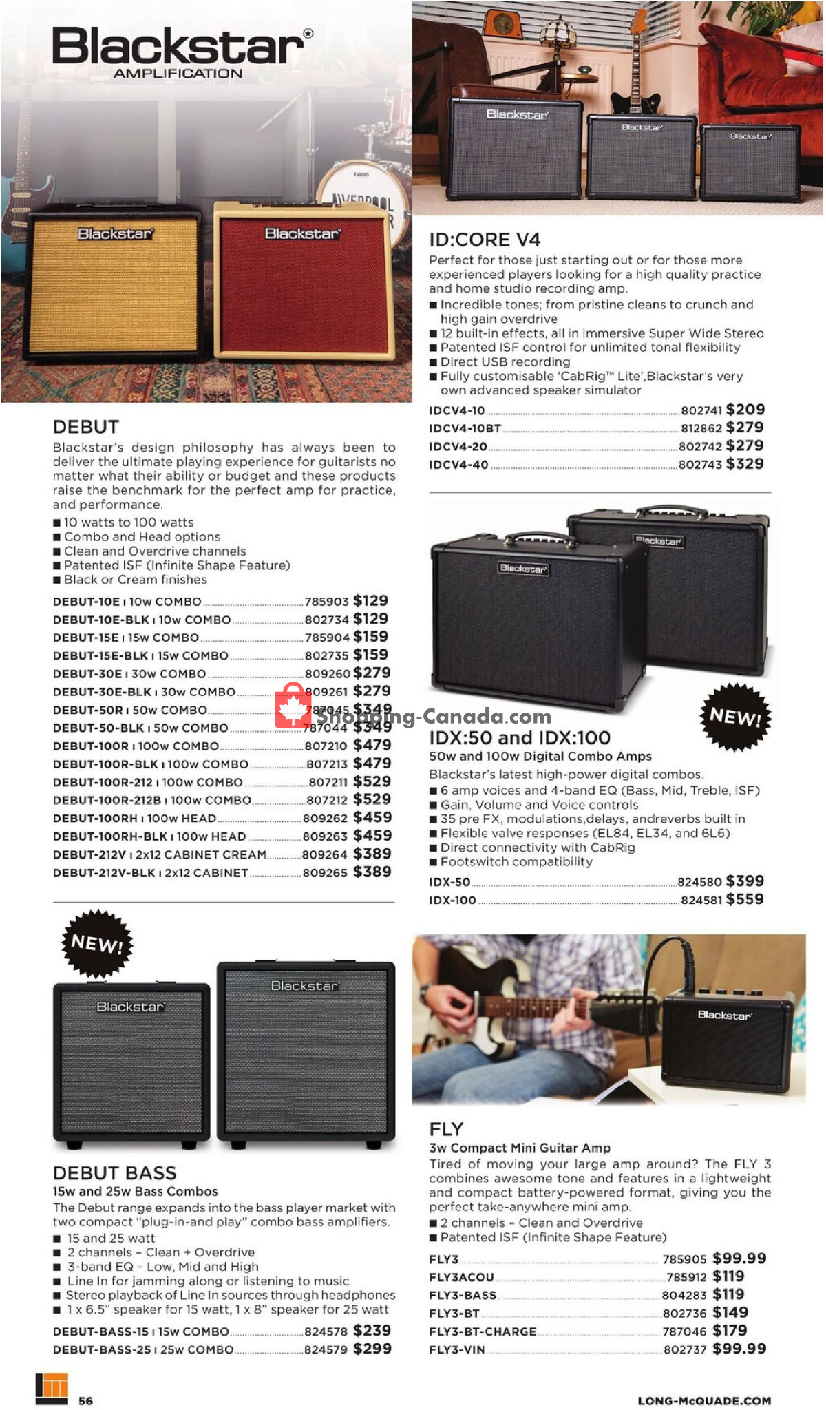 Long & McQuade flyer from Wednesday October 1, 2025 to Friday July 31, 2026 - page 56