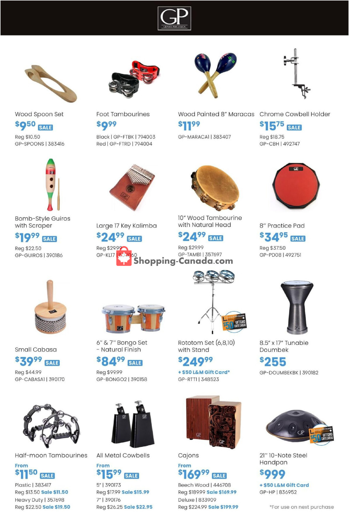 Long & McQuade flyer from Tuesday September 29, 2026 to Saturday October 31, 2026 - page 41