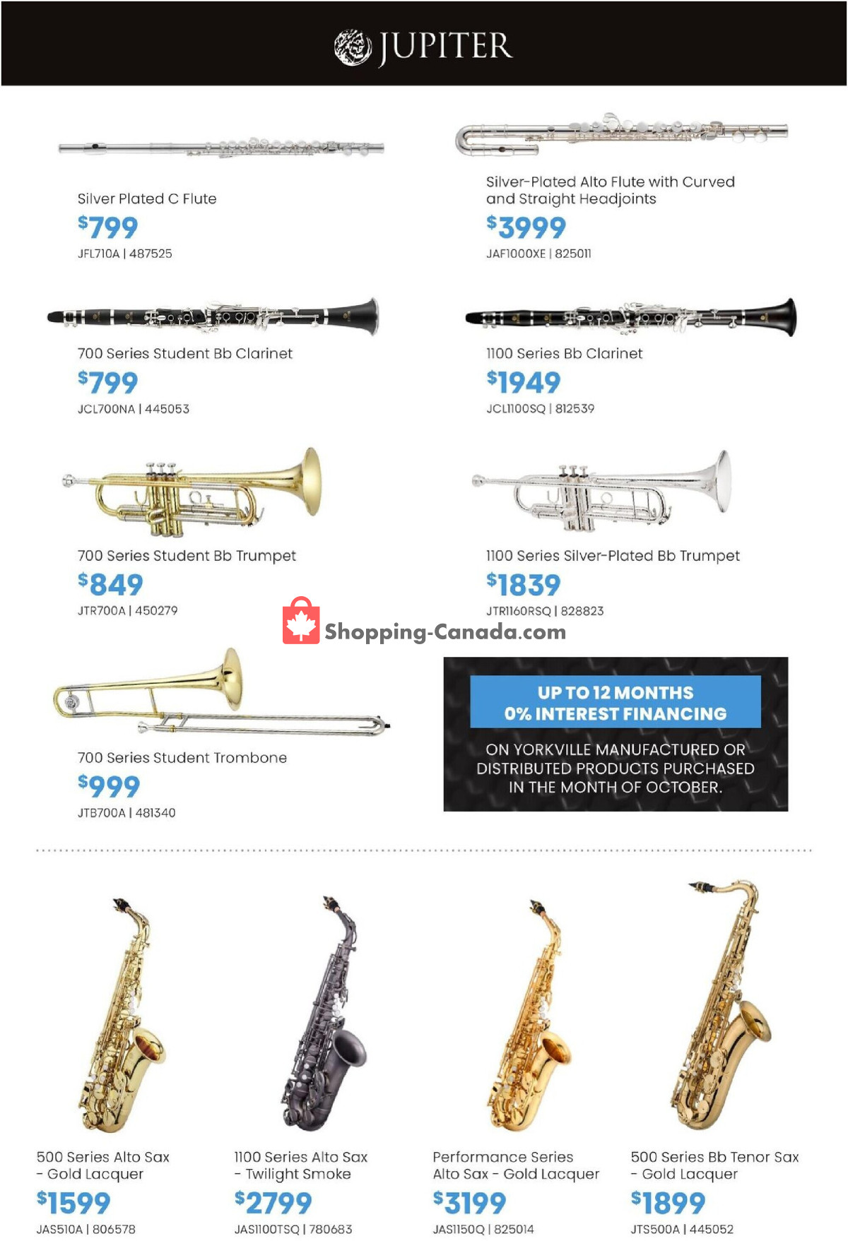 Long & McQuade flyer from Tuesday September 29, 2026 to Saturday October 31, 2026 - page 45