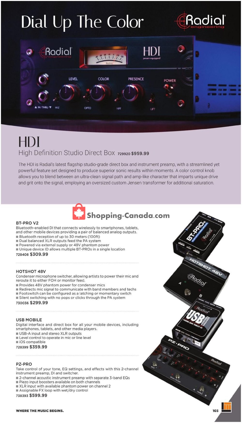 Long & McQuade flyer from Thursday October 8, 2020 to Saturday July 31, 2021 - page 103