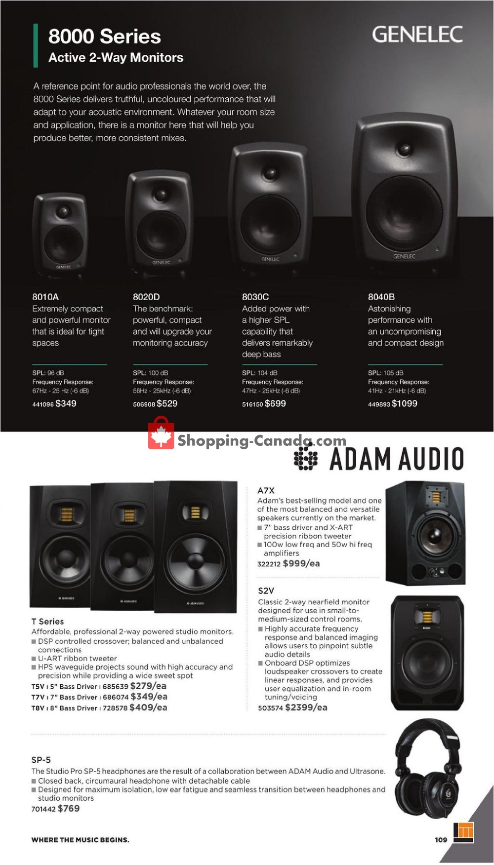 Long & McQuade flyer from Thursday October 8, 2020 to Saturday July 31, 2021 - page 109