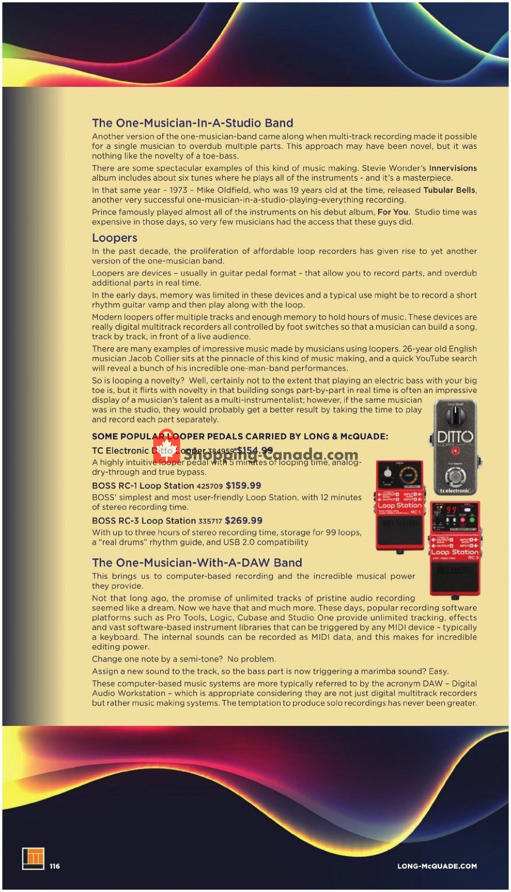 Long & McQuade flyer from Thursday October 8, 2020 to Saturday July 31, 2021 - page 116