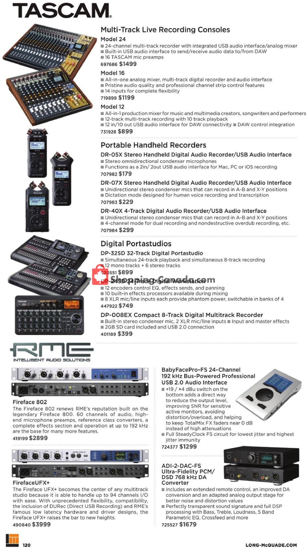 Long & McQuade flyer from Thursday October 8, 2020 to Saturday July 31, 2021 - page 120