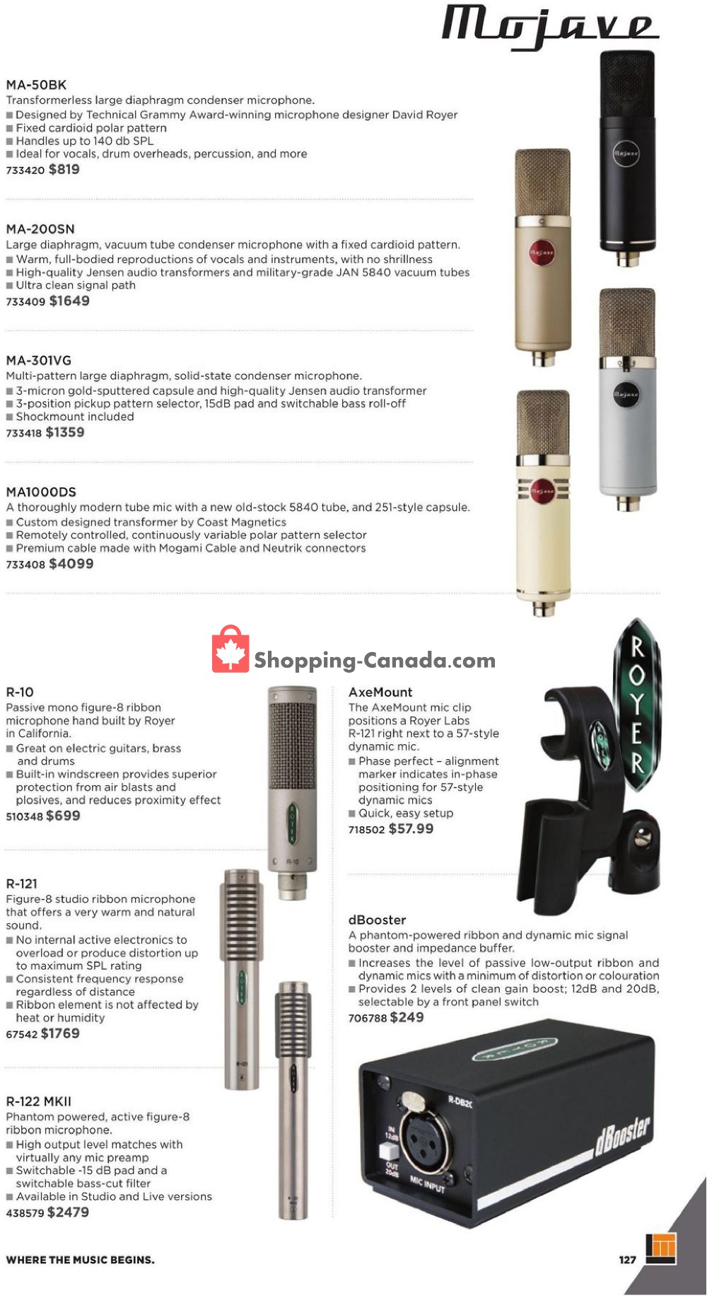 Long & McQuade flyer from Thursday October 8, 2020 to Saturday July 31, 2021 - page 127