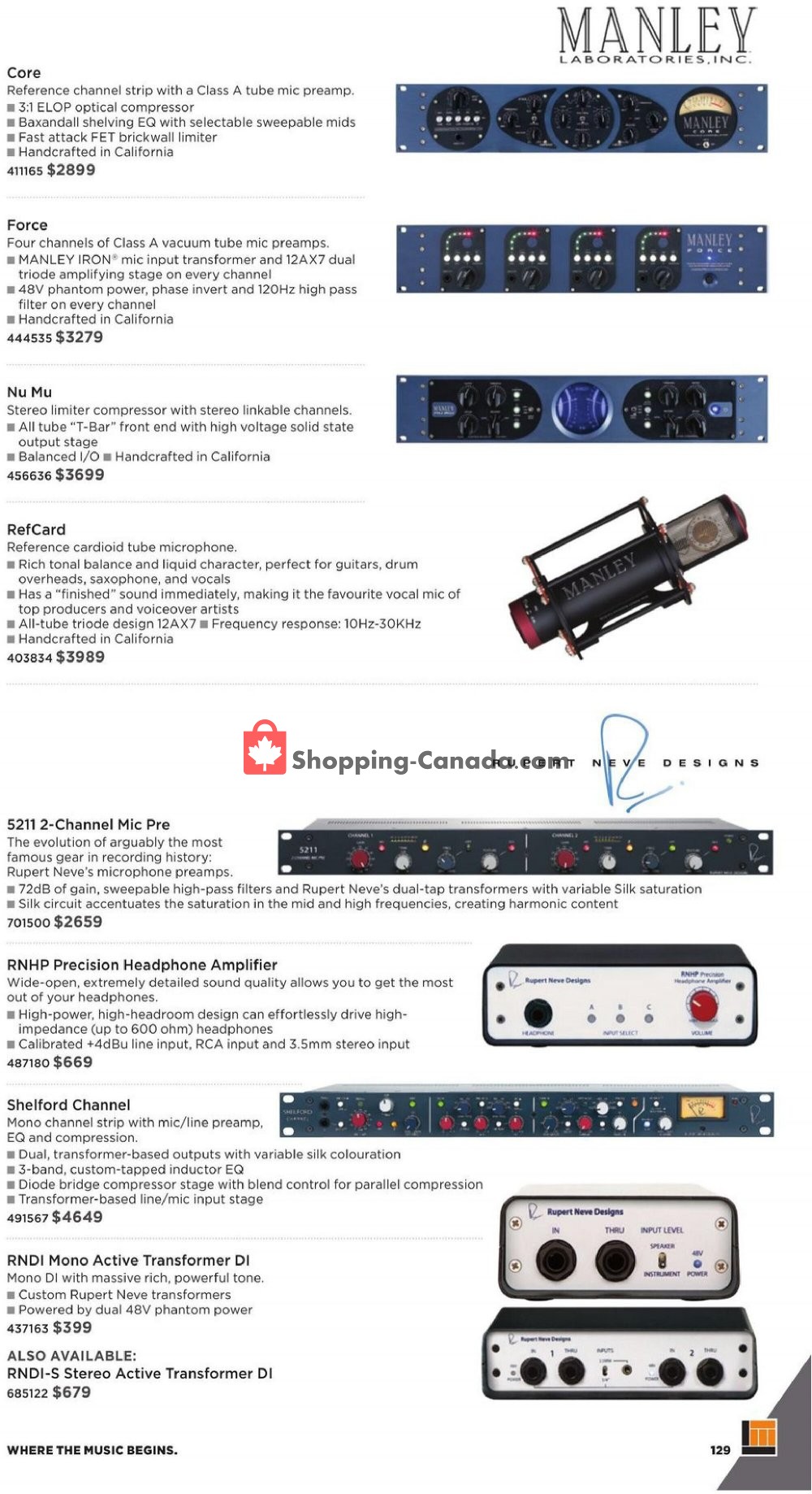 Long & McQuade flyer from Thursday October 8, 2020 to Saturday July 31, 2021 - page 129