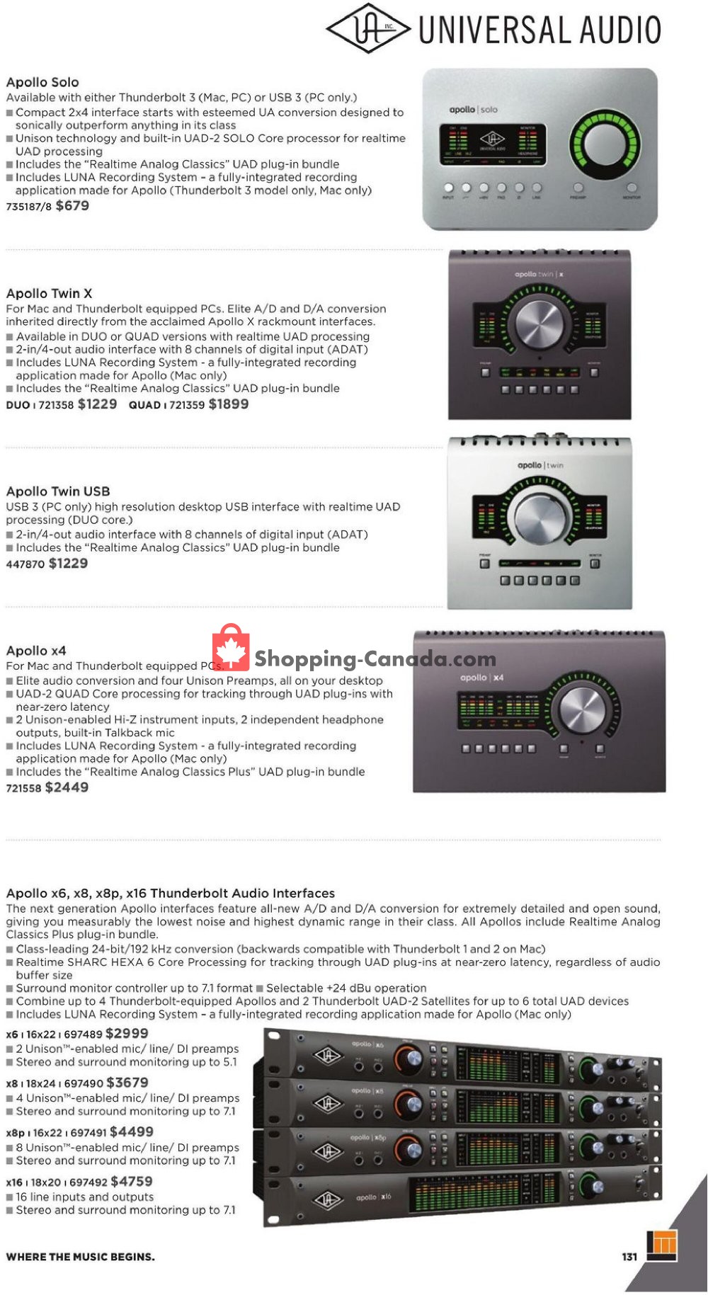 Long & McQuade flyer from Thursday October 8, 2020 to Saturday July 31, 2021 - page 131