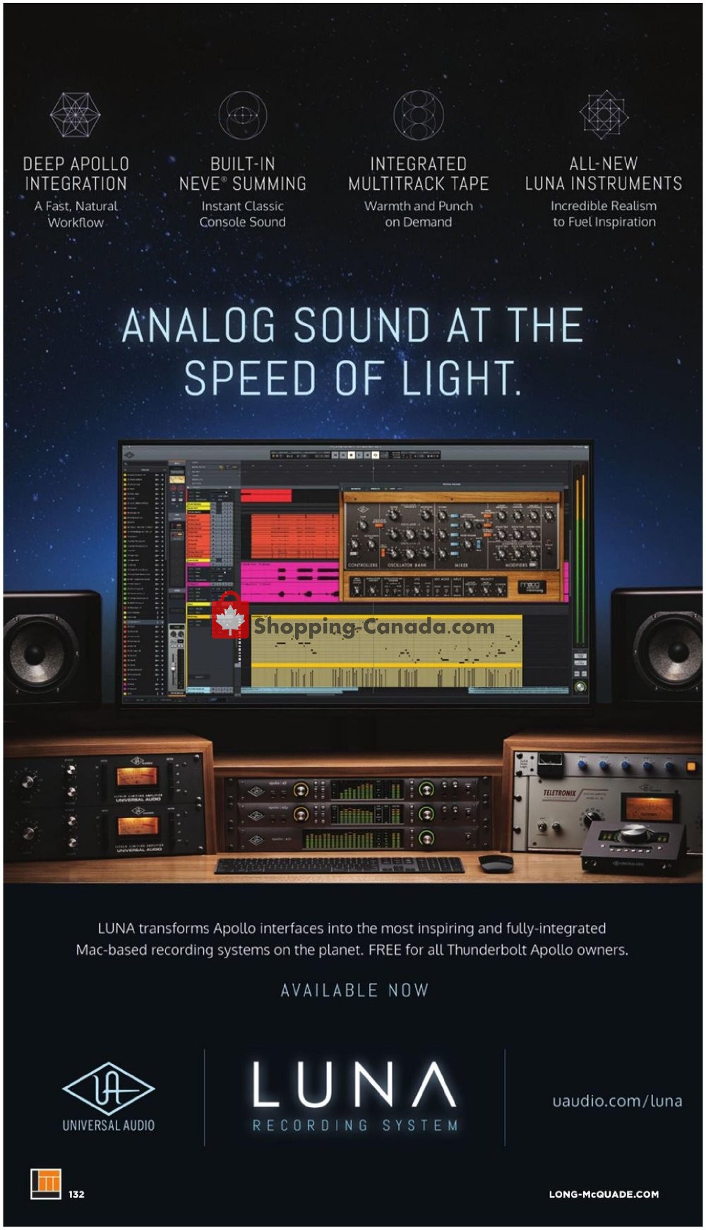 Long & McQuade flyer from Thursday October 8, 2020 to Saturday July 31, 2021 - page 132