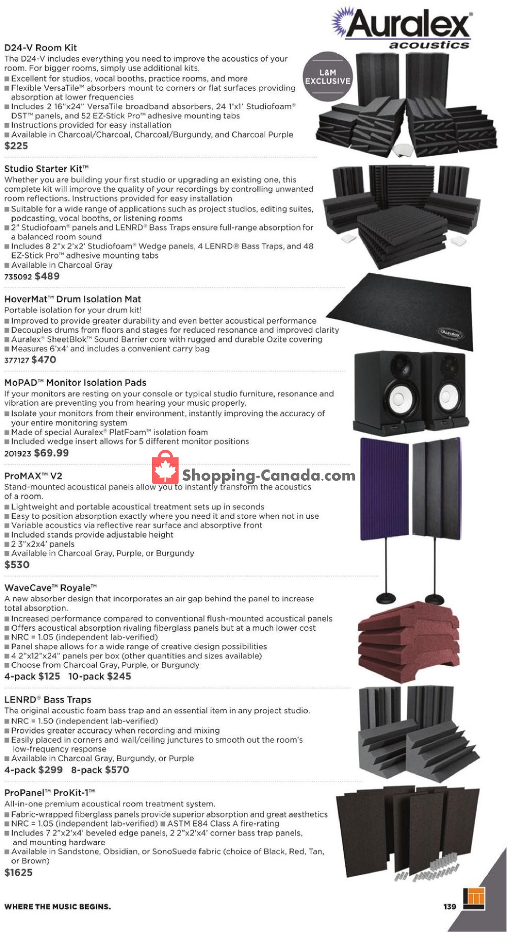 Long & McQuade flyer from Thursday October 8, 2020 to Saturday July 31, 2021 - page 139