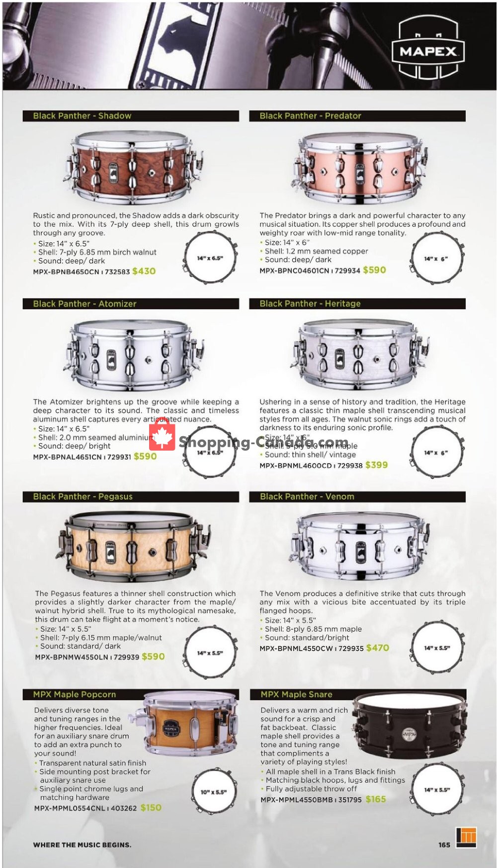 Long & McQuade flyer from Thursday October 8, 2020 to Saturday July 31, 2021 - page 165