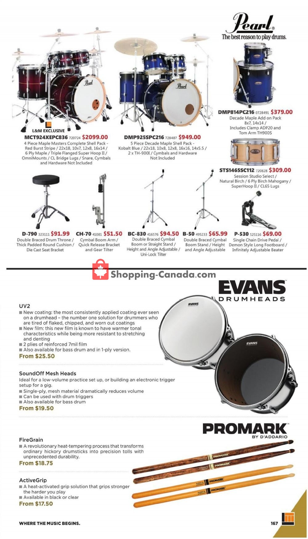 Long & McQuade flyer from Thursday October 8, 2020 to Saturday July 31, 2021 - page 167