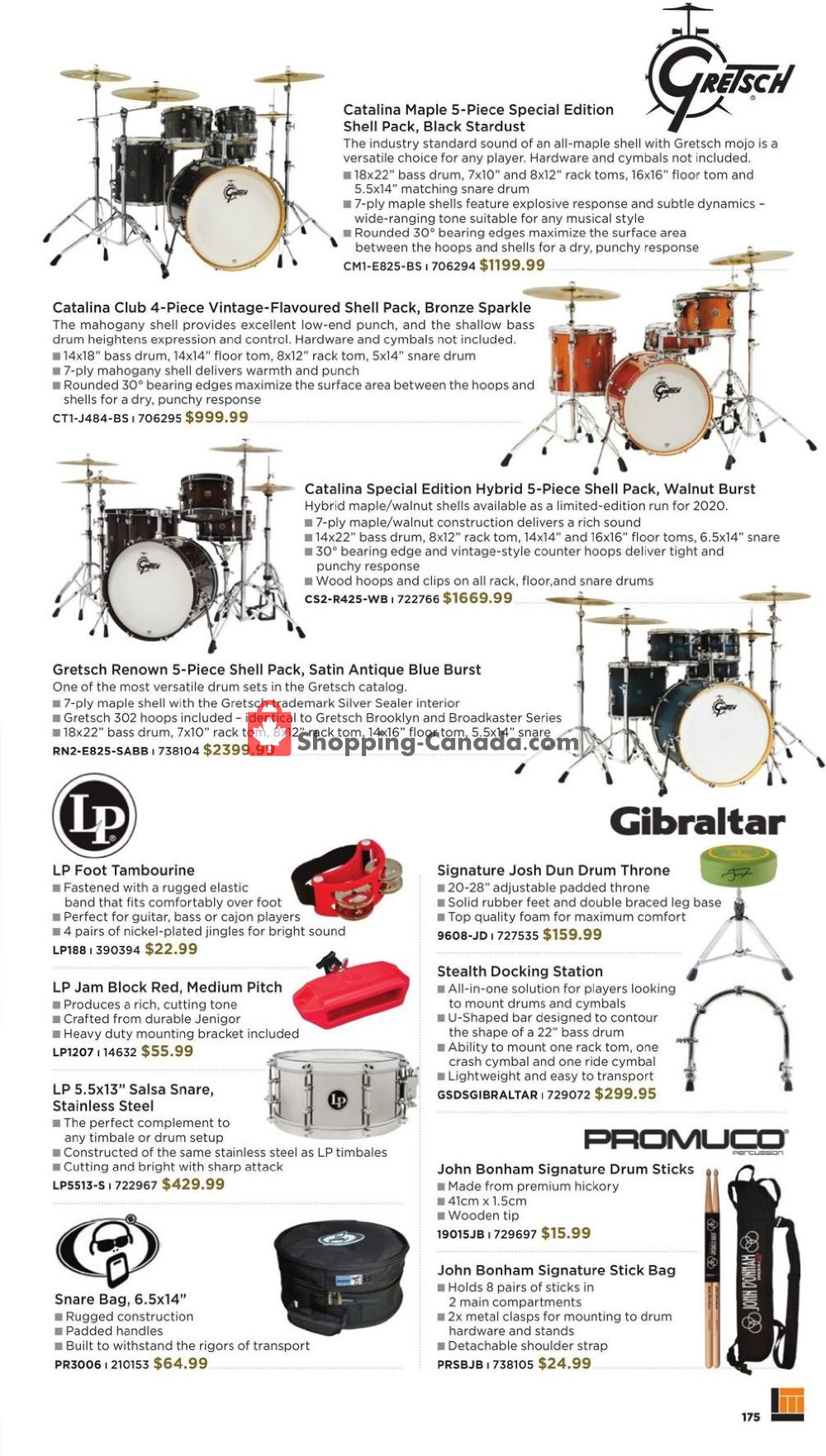 Long & McQuade flyer from Thursday October 8, 2020 to Saturday July 31, 2021 - page 175