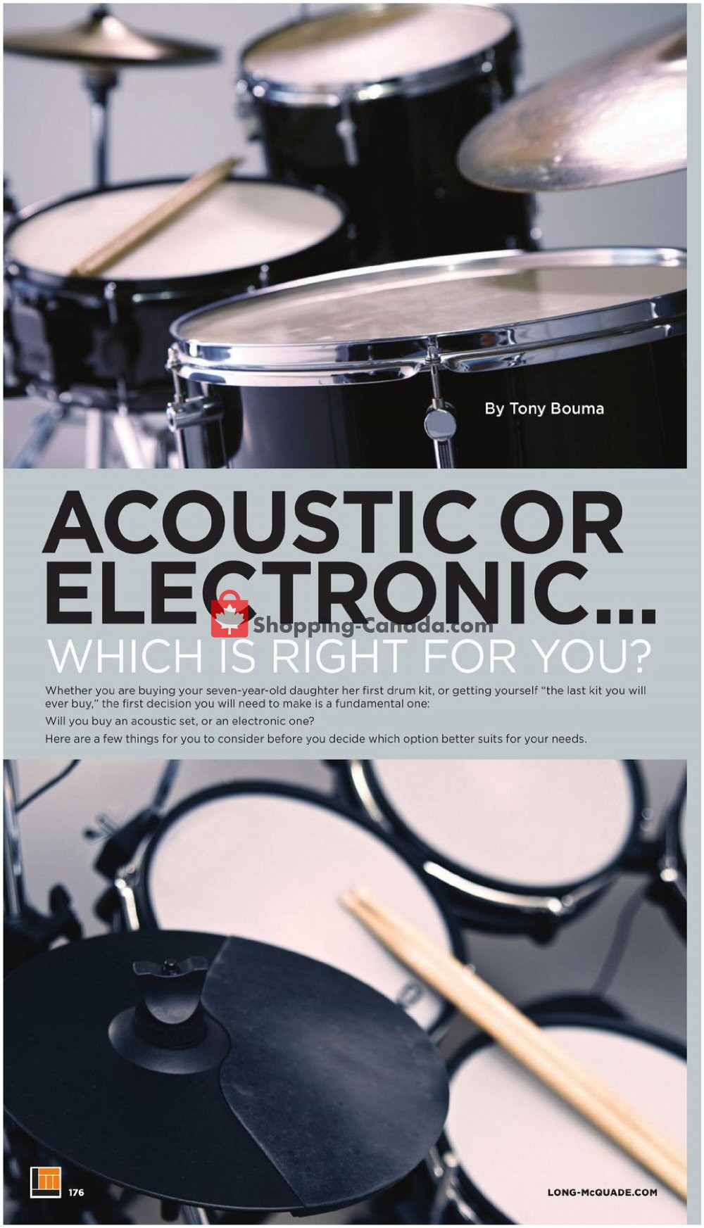 Long & McQuade flyer from Thursday October 8, 2020 to Saturday July 31, 2021 - page 176