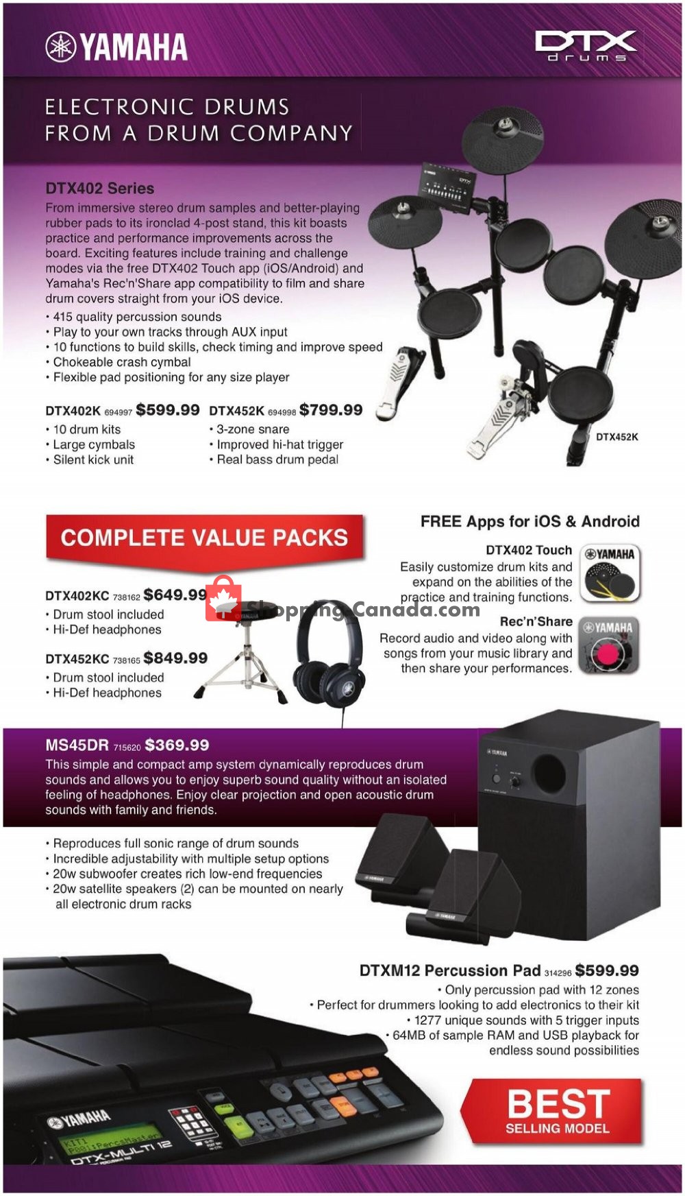 Long & McQuade flyer from Thursday October 8, 2020 to Saturday July 31, 2021 - page 179