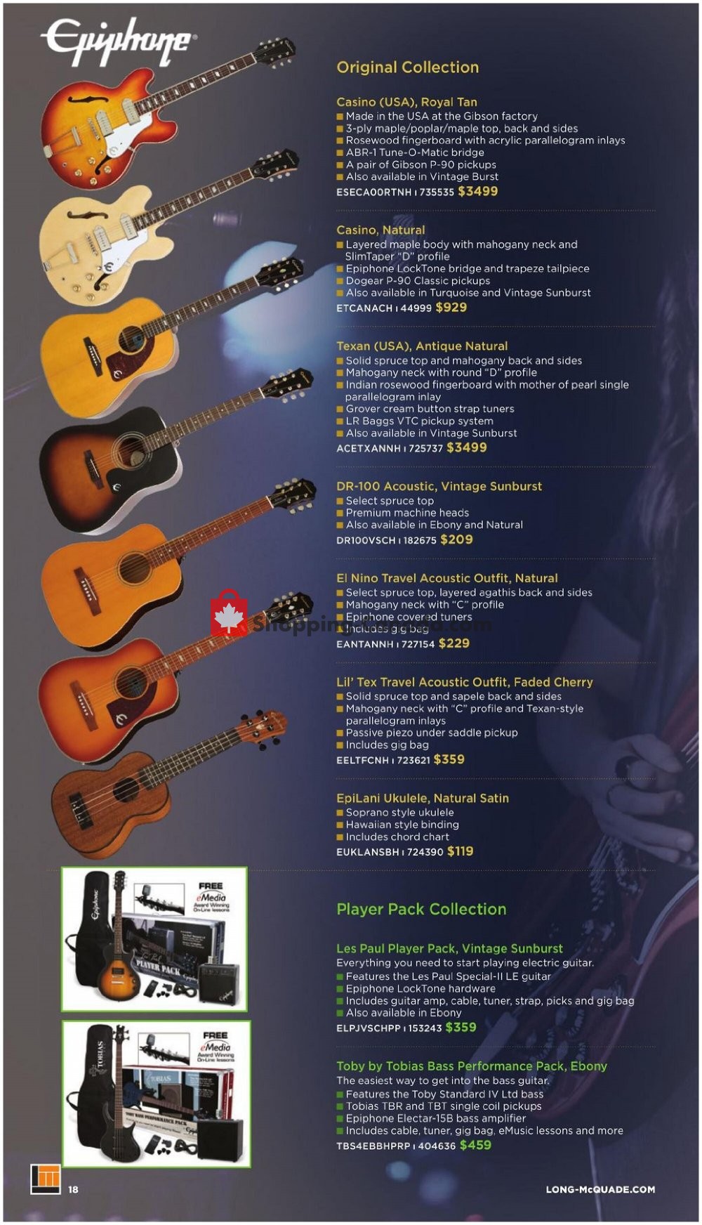 Long & McQuade flyer from Thursday October 8, 2020 to Saturday July 31, 2021 - page 18