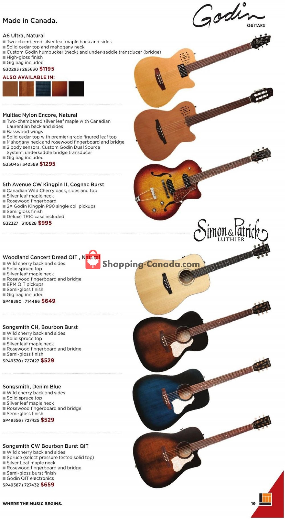 Long & McQuade flyer from Thursday October 8, 2020 to Saturday July 31, 2021 - page 19