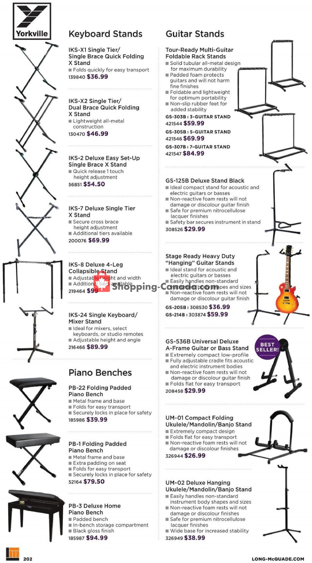 Long & McQuade flyer from Thursday October 8, 2020 to Saturday July 31, 2021 - page 202