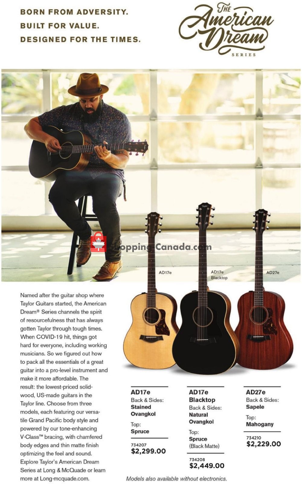 Long & McQuade flyer from Thursday October 8, 2020 to Saturday July 31, 2021 - page 22